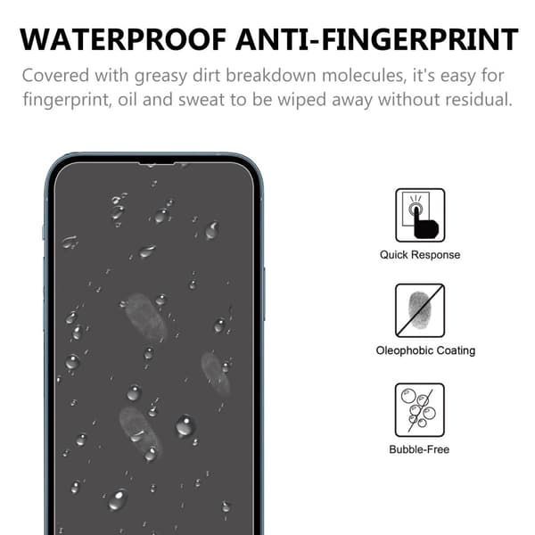 iPhone 13 Pro Max -näytönsuoja 0,2 mm karkaistu lasi 2-pakkaus