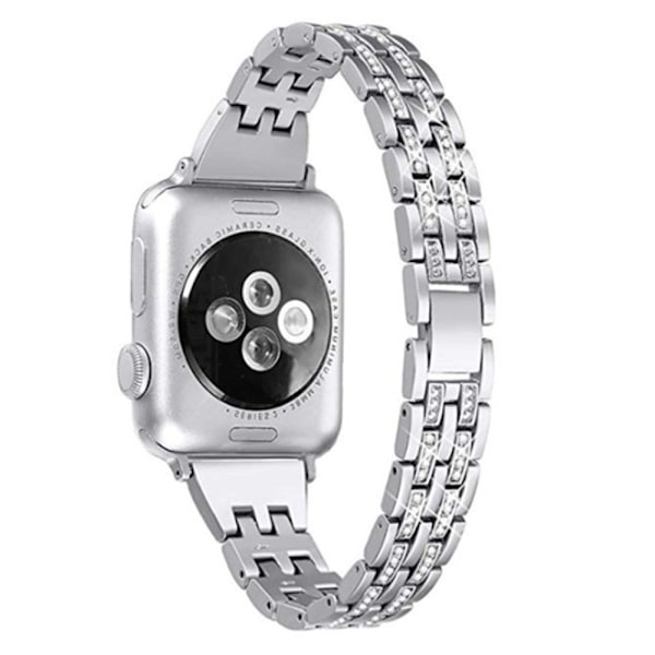 Ohut Bling-ranneke Apple Watch Series 10 42mm Hopea