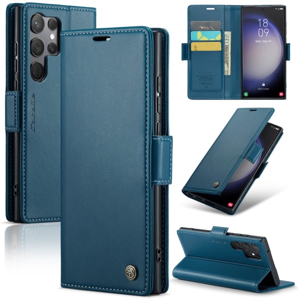 CaseMe Slim Plånboksfodral RFID-skydd Samsung Galaxy S24 Ultra B