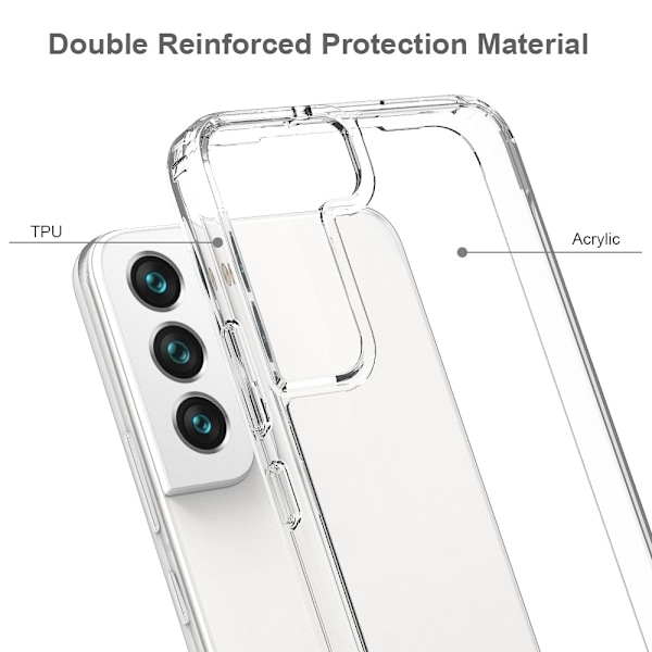 Stødsikkert TPU-cover til Samsung Galaxy S22 - Transparent