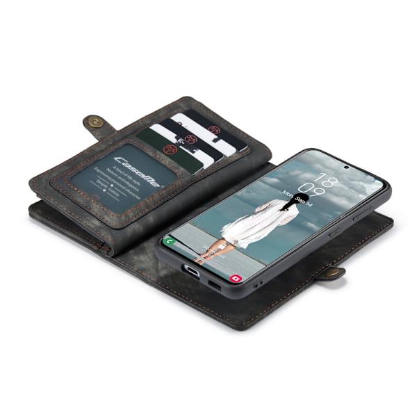 CaseMe Plånboksfodral Galaxy S21 FE Multi-Slot Svart