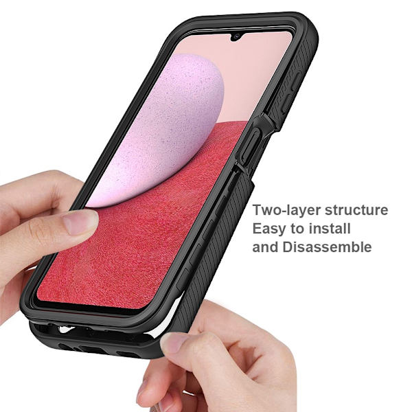 Allround Cover Skal Samsung Galaxy A14 Sort