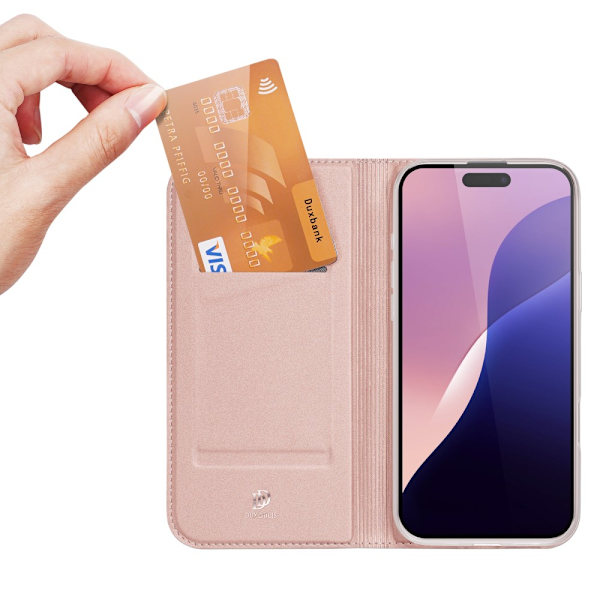 Dux Ducis Skin Pro Series Fodral iPhone 16 Pro Max Rosa