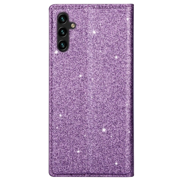 Glitter lompakkokotelo Samsung Galaxy A14 Purple