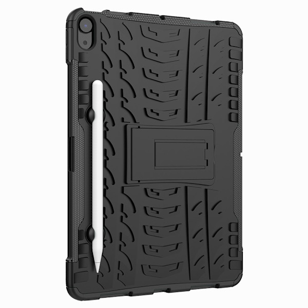 Hybridskal iPad Air 10.9 4th Gen (2020) Med Pencil-holder Sort