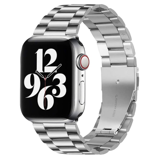 Metalarmbånd Apple Watch 45mm Series 9 Sølv