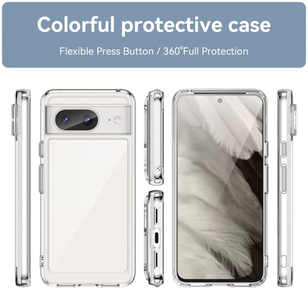 Hybrid Edge Skal Google Pixel 8 Transparent