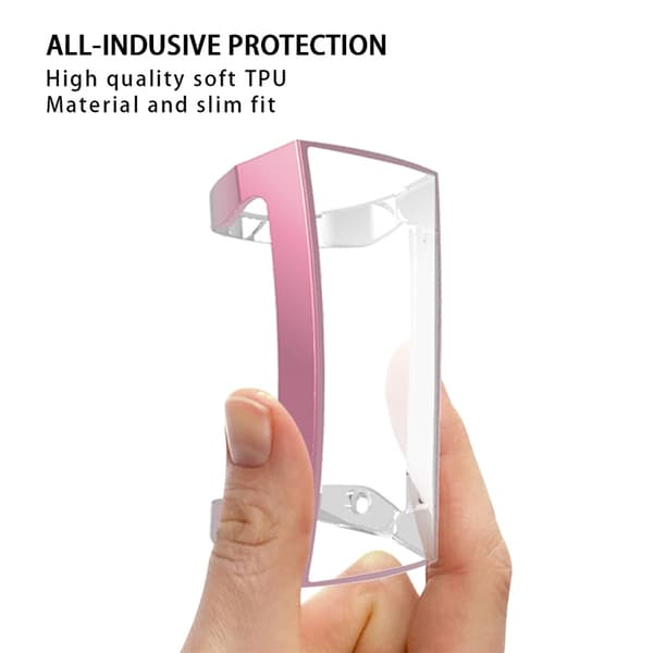 Heltäckande TPU Skal Fitbit Charge 3/4 Rosa