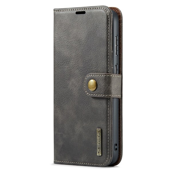 DG.MING 2-in-1 Magnet Wallet Samsung Galaxy A55 Brown