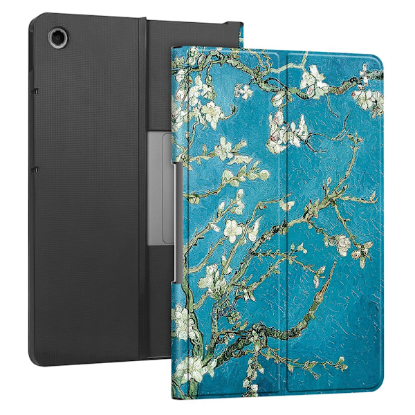 Lenovo Tab Plus Fodral Tri-fold Körsbärsblommor