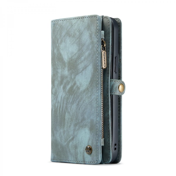 CaseMe Multi-Slot 2 i 1 Pungetui iPhone 13 Pro Max Blå