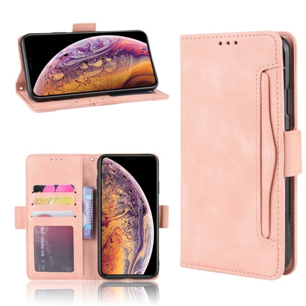 Multi Slot Wallet Case iPhone XS Max Pink