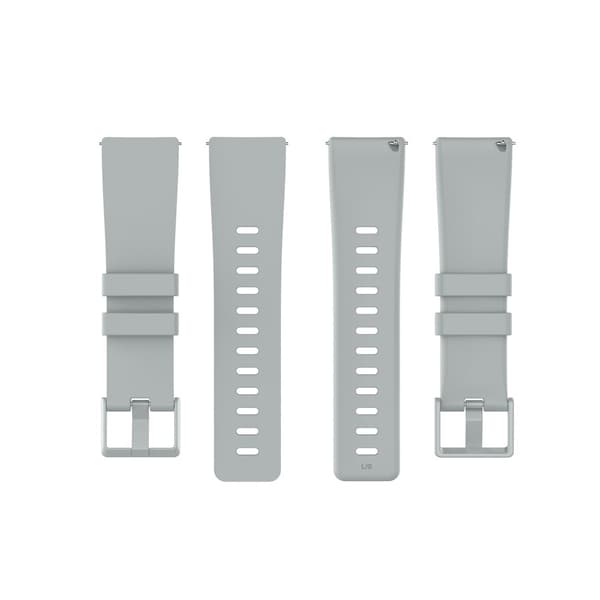 Silikonarmband Fitbit Versa/Versa 2 Grå