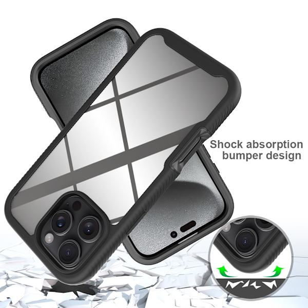 360 Full Cover Edge Case iPhone 16 Pro Max Sort