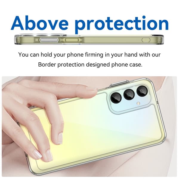 Hybrid Edge Skal Samsung Galaxy A16 Transparent