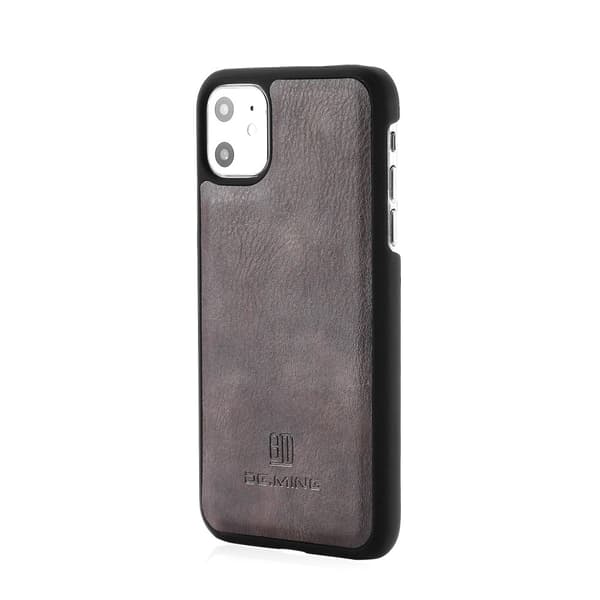 DG.MING 2-in-1 Magneettilompakko iPhone 11 Ruskea