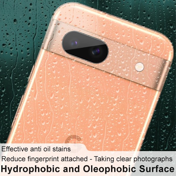 Imak 2 Pack Hærdet Glas Linsebeskyttelse Google Pixel 8a