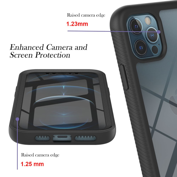 360 Full Cover Edge Case iPhone 12 Pro Max Sort