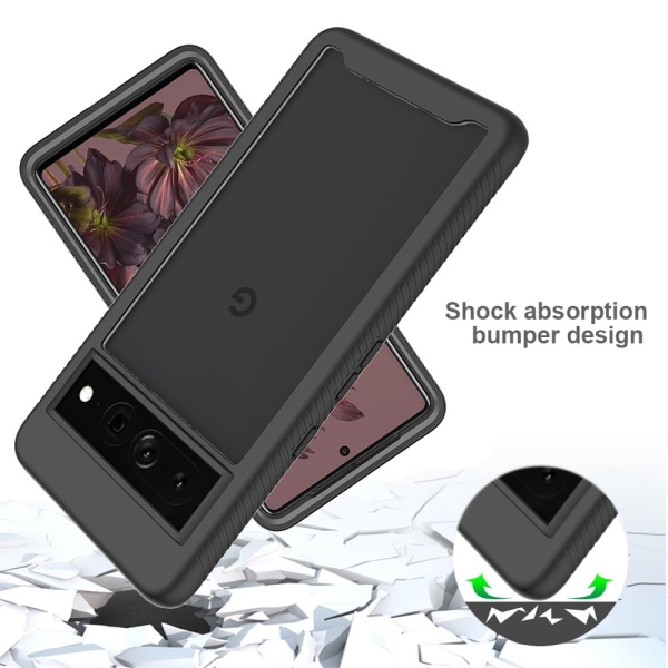 360 Full Cover Edge Case Google Pixel 7 Pro Black