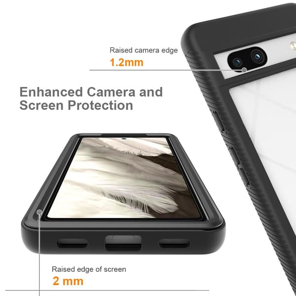 360 Heltäckande Skal Google Pixel 7a Svart