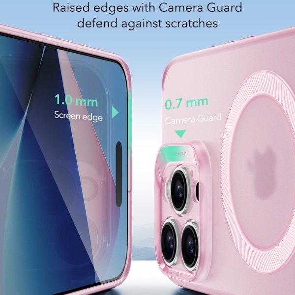 ESR Project Zero MagSafe Case iPhone 16 Pro Max Frosted Pink