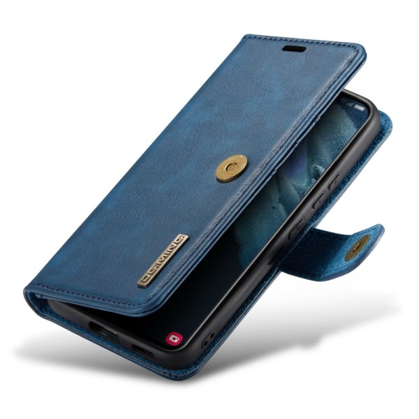 DG.MING 2-in-1 Magnet Wallet Samsung Galaxy S24 Plus Blue