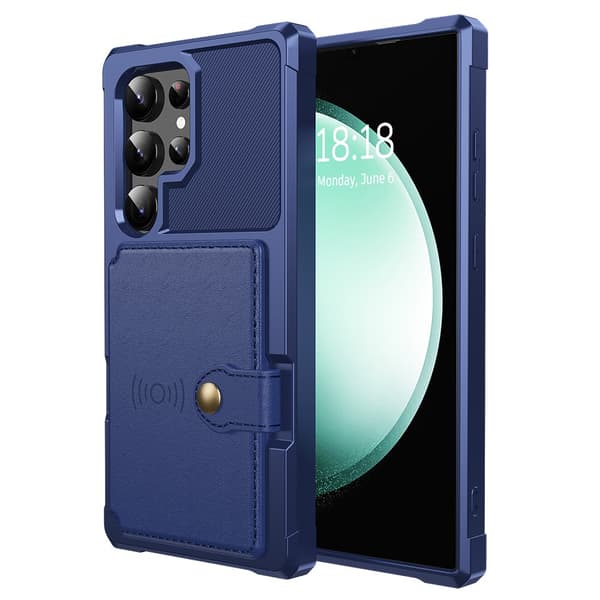 Multi-Slot Case Samsung Galaxy S25 Ultra Blå