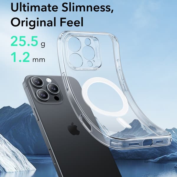 ESR Project Zero MagSafe Skal iPhone 16 Transparent