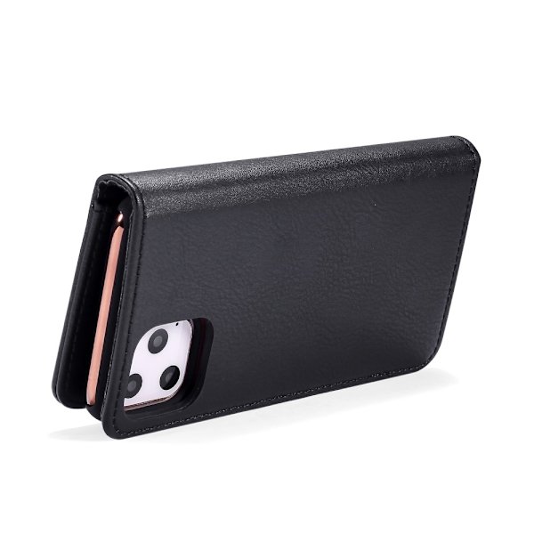 DG.MING Pungetui med magnet til iPhone 11 Pro Max Sort