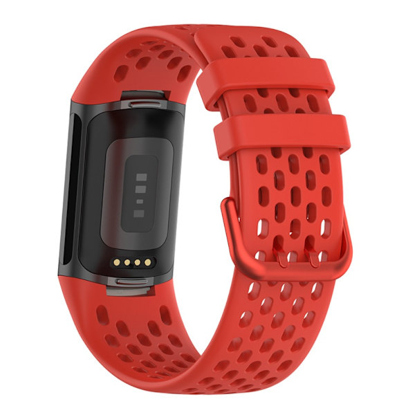 Fitbit Charge 6 -urheiluranneke, punainen