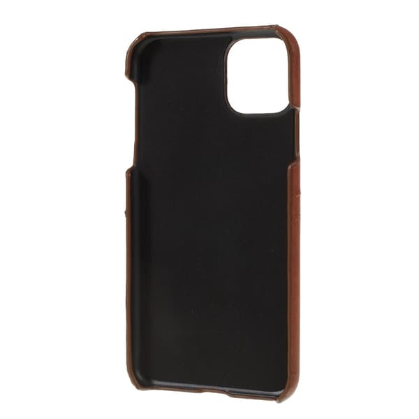 Läderskal Med Kortfack iPhone 11 Pro Max Brun
