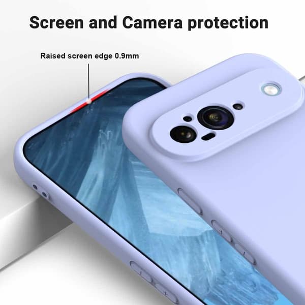 Silikonskal Google Pixel 9 Lilla