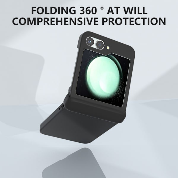 Hårdskal Gummerat Hinge Protection Samsung Galaxy Z Flip 6 Svart