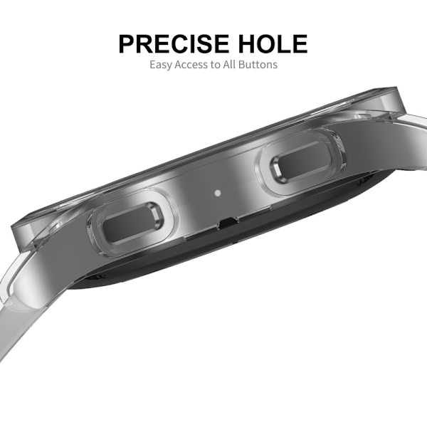 Hat Prince Fuldækkende TPU Skal Galaxy Watch 5 44mm Transparent
