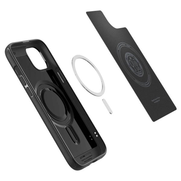 Spigen iPhone 15 -kotelo MagSafe Armor Black