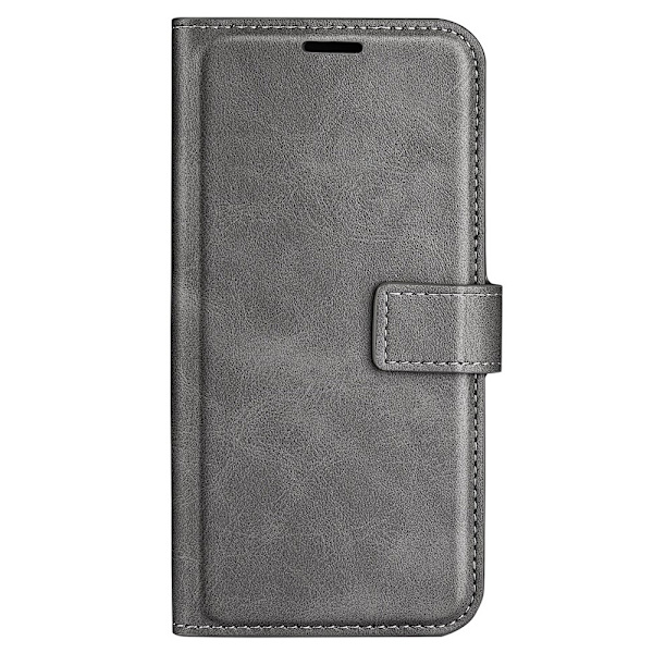 iPhone 14 Plus Wallet Leather Grey