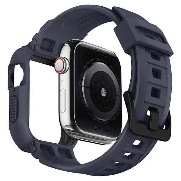 Spigen Apple Watch 44/45mm Kotelo Rugged Armor Pro Harmaa