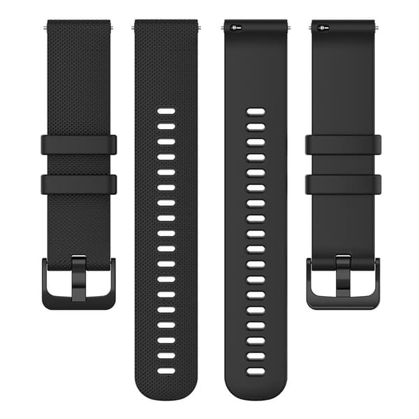 Silikonearmbånd Garmin Vivoactive 4s Sort