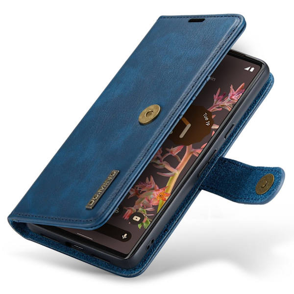 DG.MING 2-in-1 Magnet Wallet Google Pixel 7 Blue