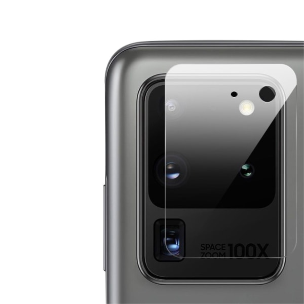 Karkaistu lasi kameran linssin suojus Samsung Galaxy S20 Ultra