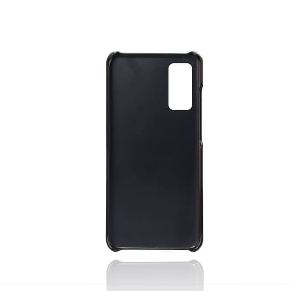 Nahkakuori korttipaikoilla Galaxy S20 FE Musta