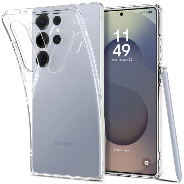 Spigen Samsung Galaxy S25 Ultra -kotelo Liquid Crystal Clear