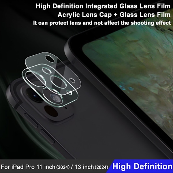 Imak Härdat Glas Linsskydd iPad Pro 13 7th Gen (2024)