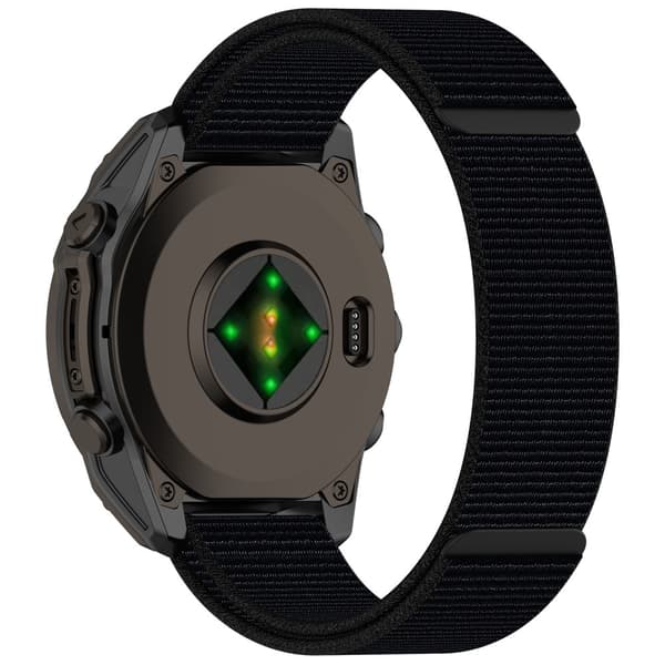 Nylonarmbånd Garmin Fenix 8 Pro 47mm Sort