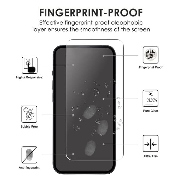 Google Pixel 8 Pro Skärmskydd Härdat Glas 0.3mm