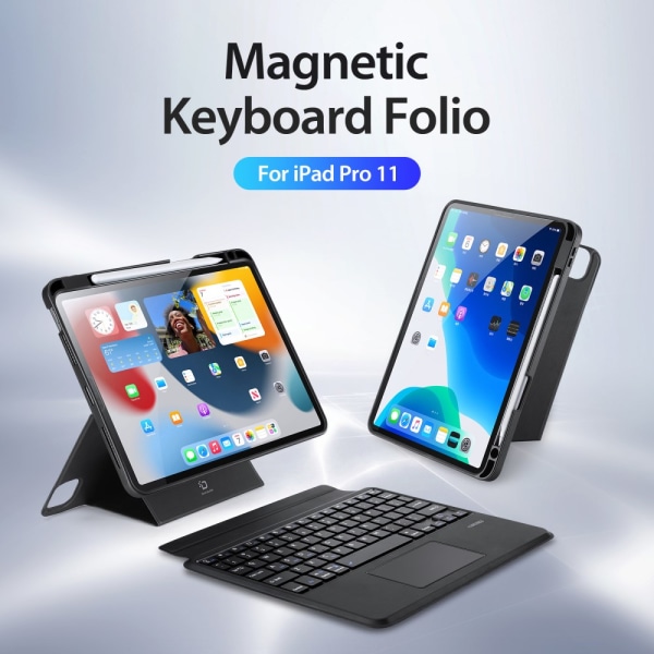 Dux Ducis Bluetooth-tastatur Etui iPad Pro 11 1. generation (2018)