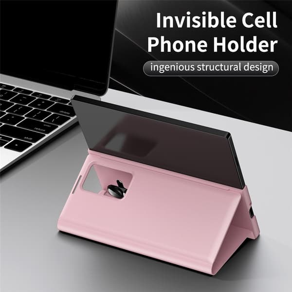 Läderfodral Smart View Samsung Galaxy Z Fold 7 Rosa