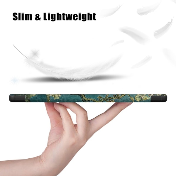 Lenovo Tab M10 (3. generation) Etui Tri-fold Kirsebærblomster