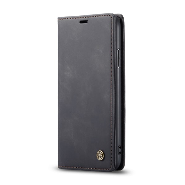 CaseMe Retro Pungetui iPhone 11 Sort