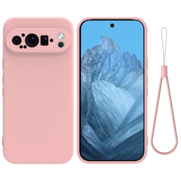 Silikonikuori Google Pixel 9 Pro Vaaleanpunainen